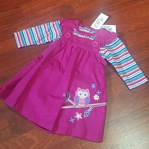 NWT 3 Piece Owl Outfit